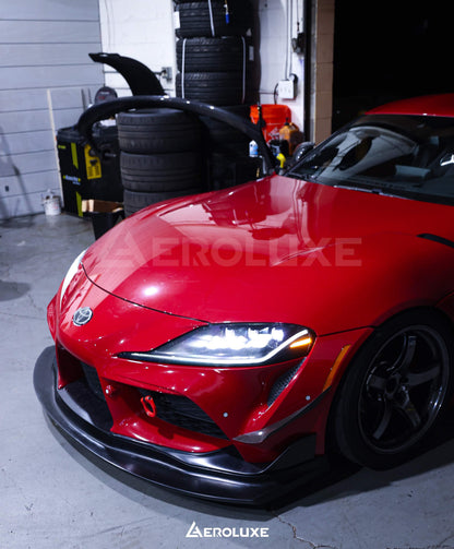 Toyota Supra | Epsilon+ Aerodynamics GT4 Spec Front Lip | House of Apex - House of Apex