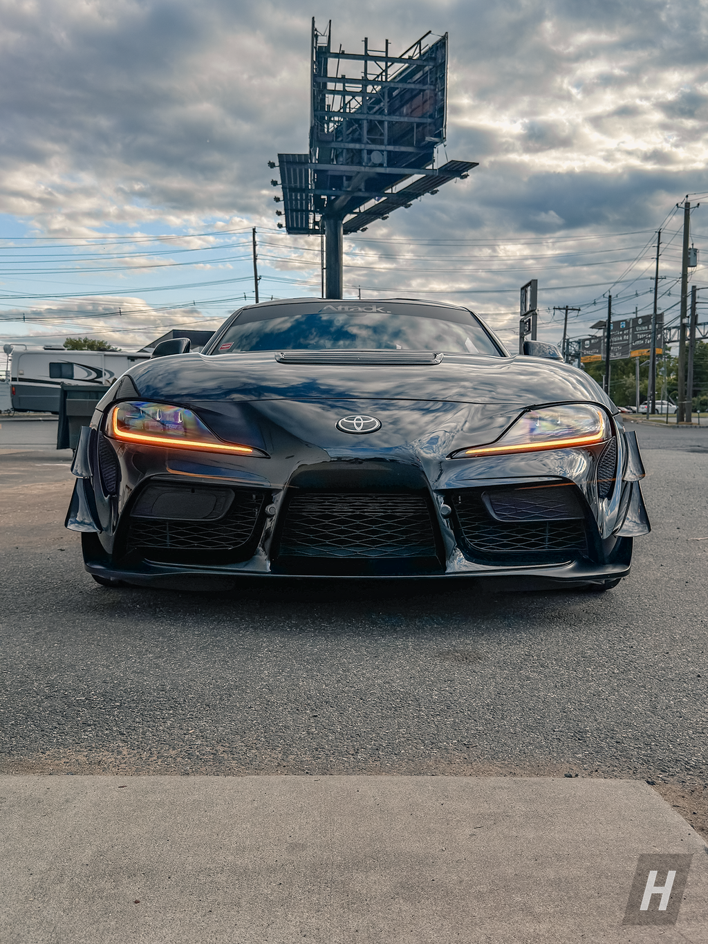HM Amber DRL Modules - A90 Supra