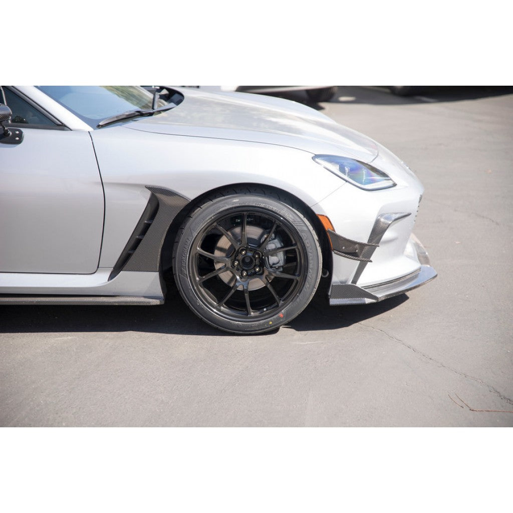 Toyota GR86 Carbon Fiber Front Bumper Canards 2022+