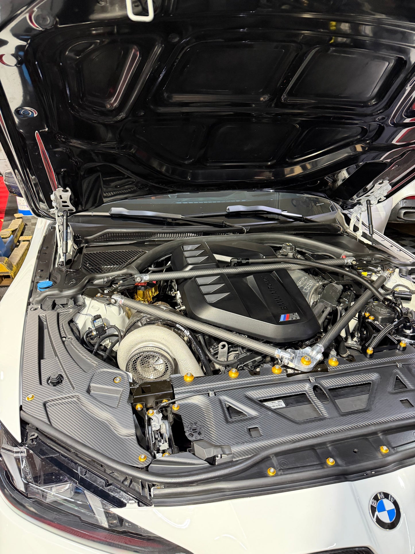 G8X Dry Carbon Fiber Headlight Covers