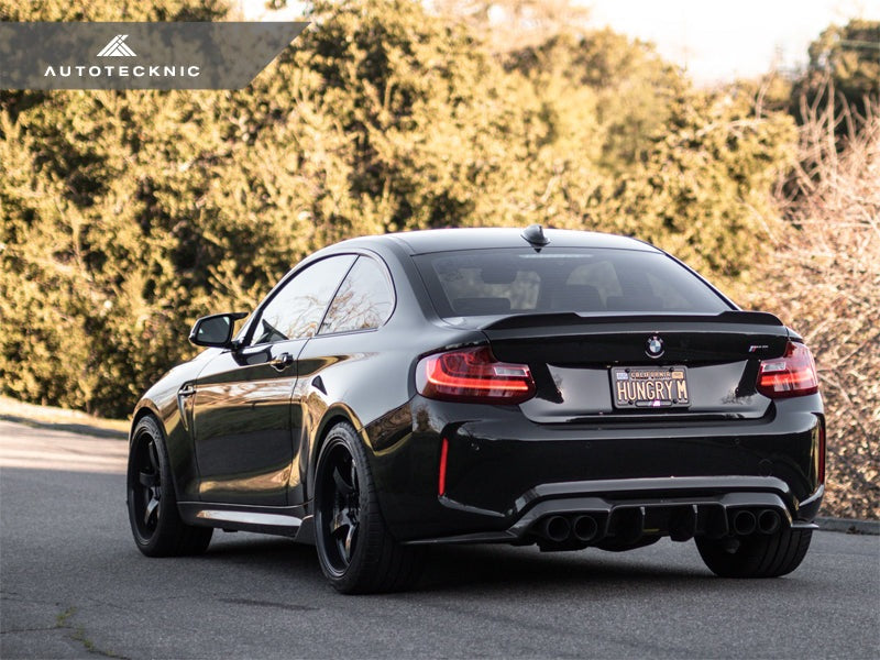 AutoTecknic Dry Carbon Fiber Competition Trunk Spoiler - F87 M2