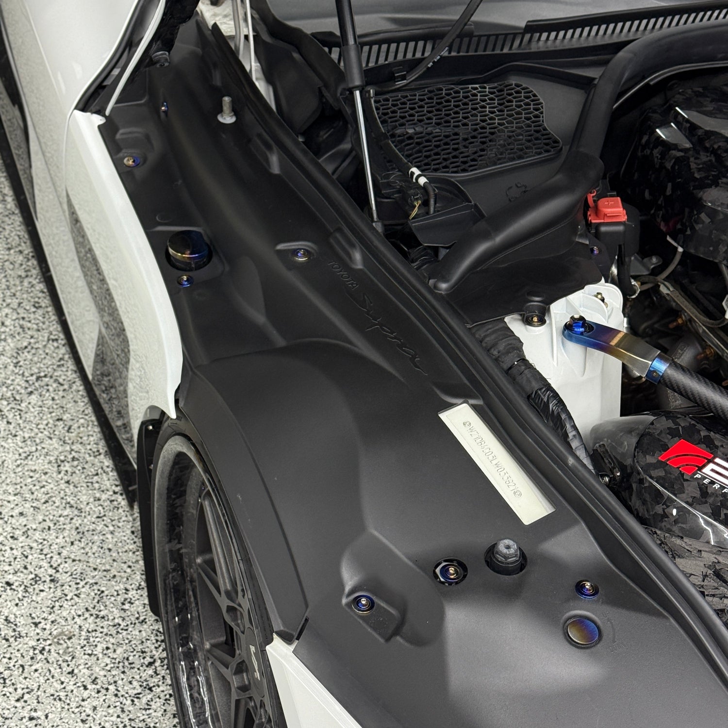 JDC Titanium Fender Plastic Clip Replacement Kit | A90 Toyota Supra | House of Apex - House of Apex