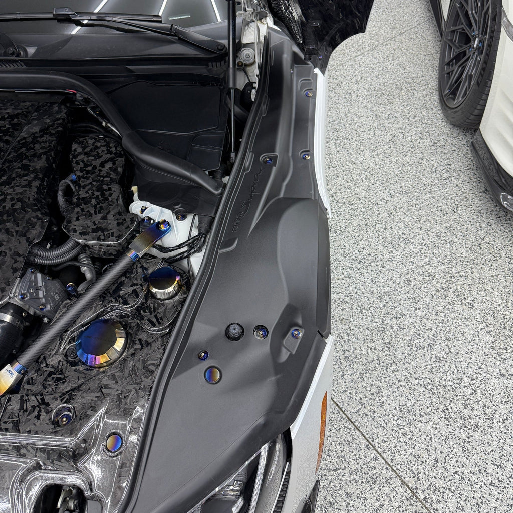 JDC Titanium Fender Plastic Clip Replacement Kit | A90 Toyota Supra | House of Apex - House of Apex