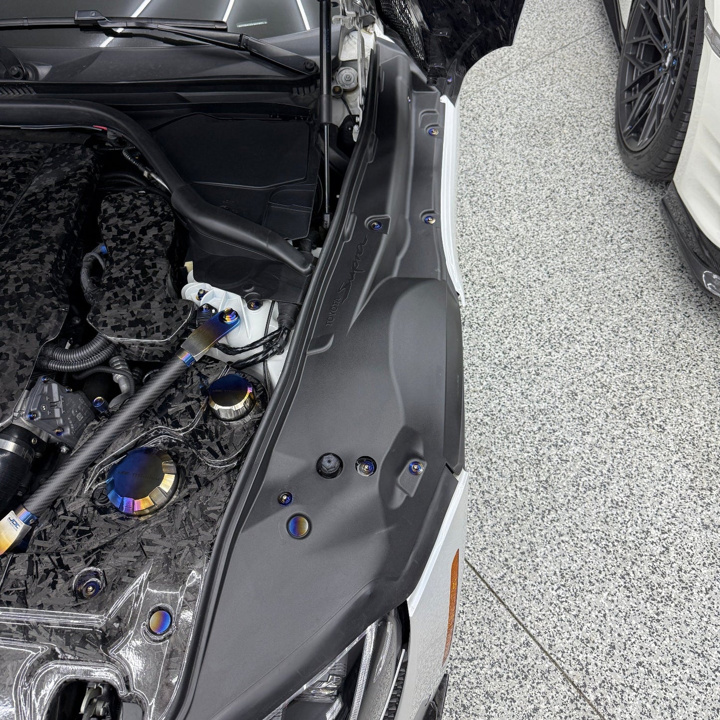 JDC Titanium Fender Plastic Clip Replacement Kit | A90 Toyota Supra | House of Apex - House of Apex