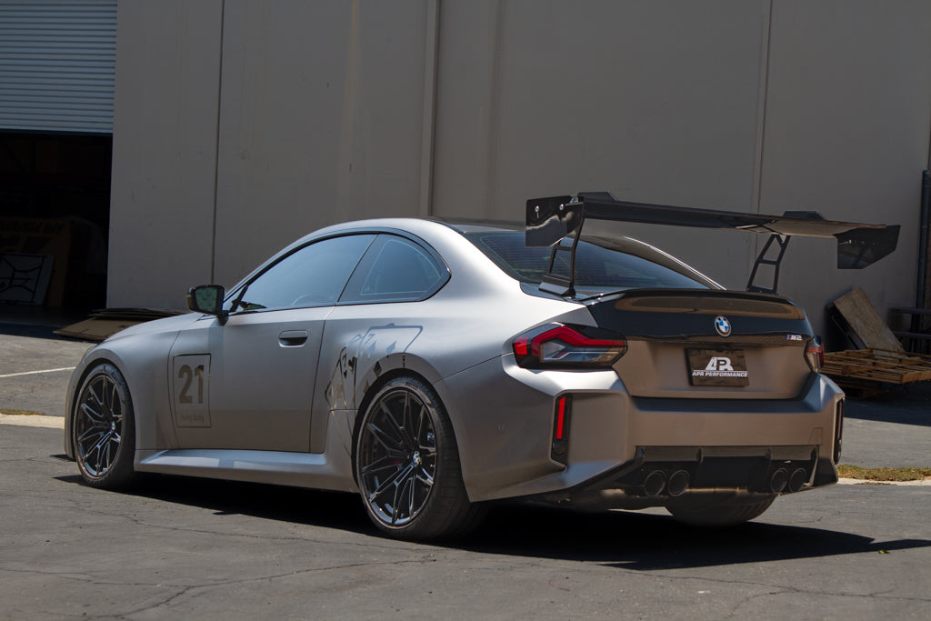 BMW G42 M240i / G87 M2 GT250 Carbon Fiber Swan Neck Wing | House of Apex - House of Apex