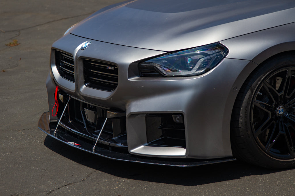 BMW G87 M2 Carbon Fiber Front Wind Splitter | House of Apex - House of Apex
