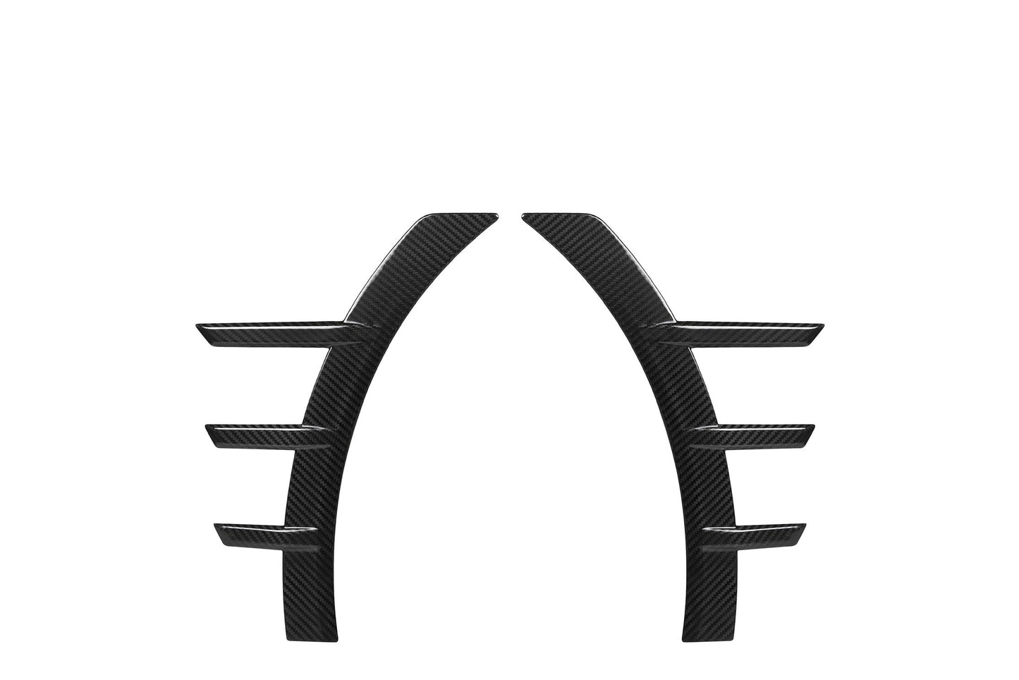 M2 G87 Coupe MP Style Dry Carbon Fiber Front Side Spats
