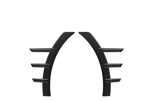 M2 G87 Coupe MP Style Dry Carbon Fiber Front Side Spats