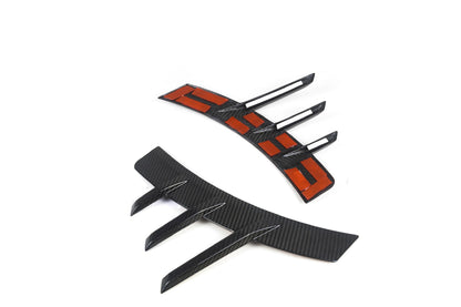 M2 G87 Coupe MP Style Dry Carbon Fiber Rear Side Spats