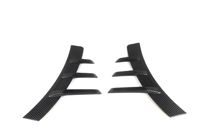 M2 G87 Coupe MP Style Dry Carbon Fiber Rear Side Spats