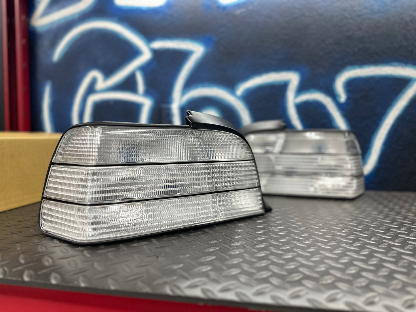 NTXGlow Custom Clear Tail Lights (E36 Coupe/Convertible) | House of Apex - House of Apex