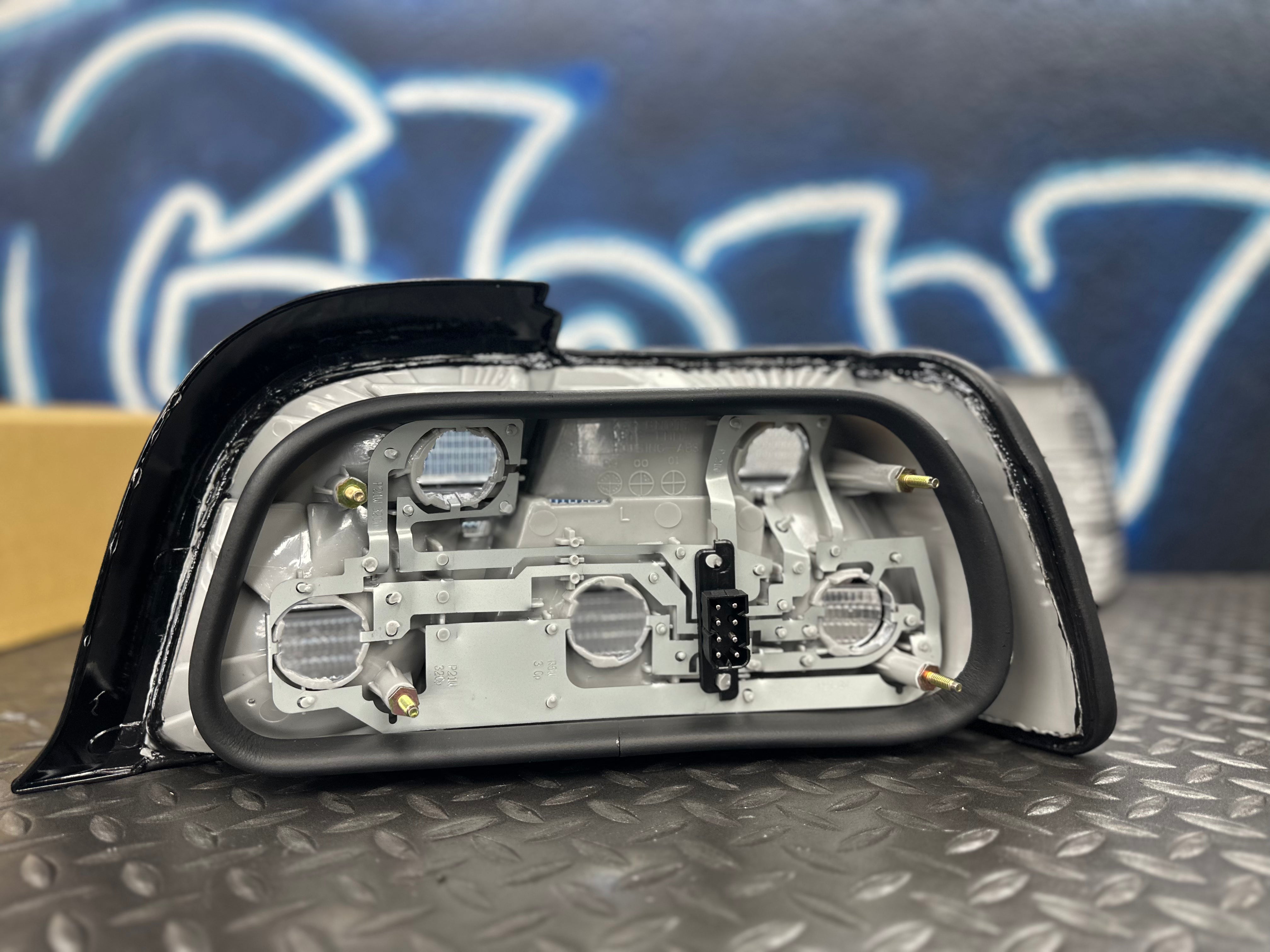 NTXGlow Custom Clear Tail Lights (E36 Coupe/Convertible) | House of Apex - House of Apex