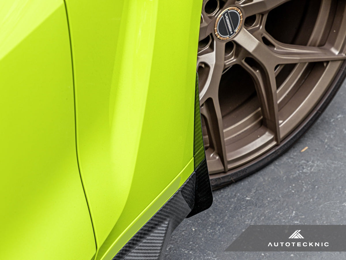 AutoTecknic Carbon Fiber Front Splash Guards - G20
