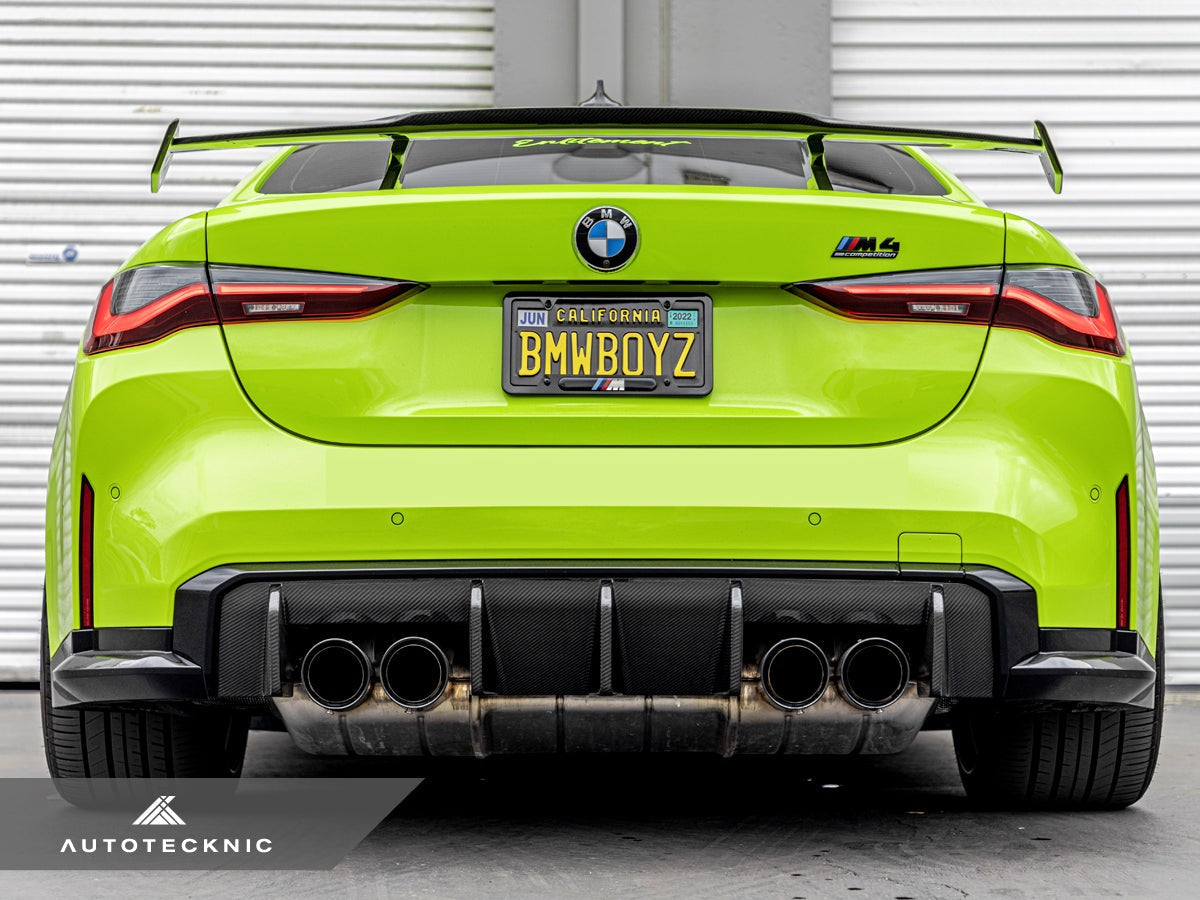 AutoTecknic Dry Carbon Motorsport Rear Spoiler - G80 M3 | G82 M4