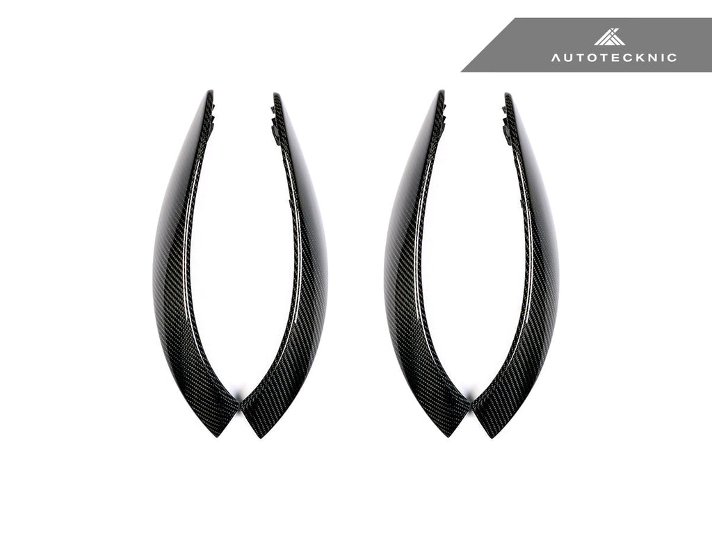 AutoTecknic Carbon Door Grip Handle Trim Set - F30 3-Series