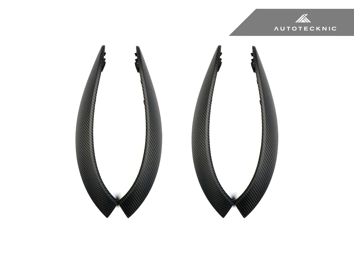 AutoTecknic Carbon Door Grip Handle Trim Set - F30 3-Series