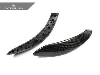 AutoTecknic Carbon Door Grip Handle Trim Set - F30 3-Series