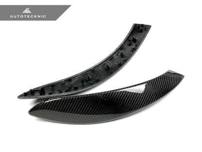 AutoTecknic Carbon Door Grip Handle Trim Set - F30 3-Series
