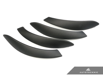 AutoTecknic Carbon Door Grip Handle Trim Set - F30 3-Series
