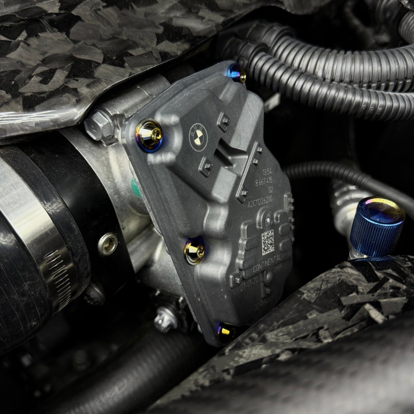 JDC Titanium Throttle Body Hardware Kit | A90 Toyota Supra | House of Apex - House of Apex