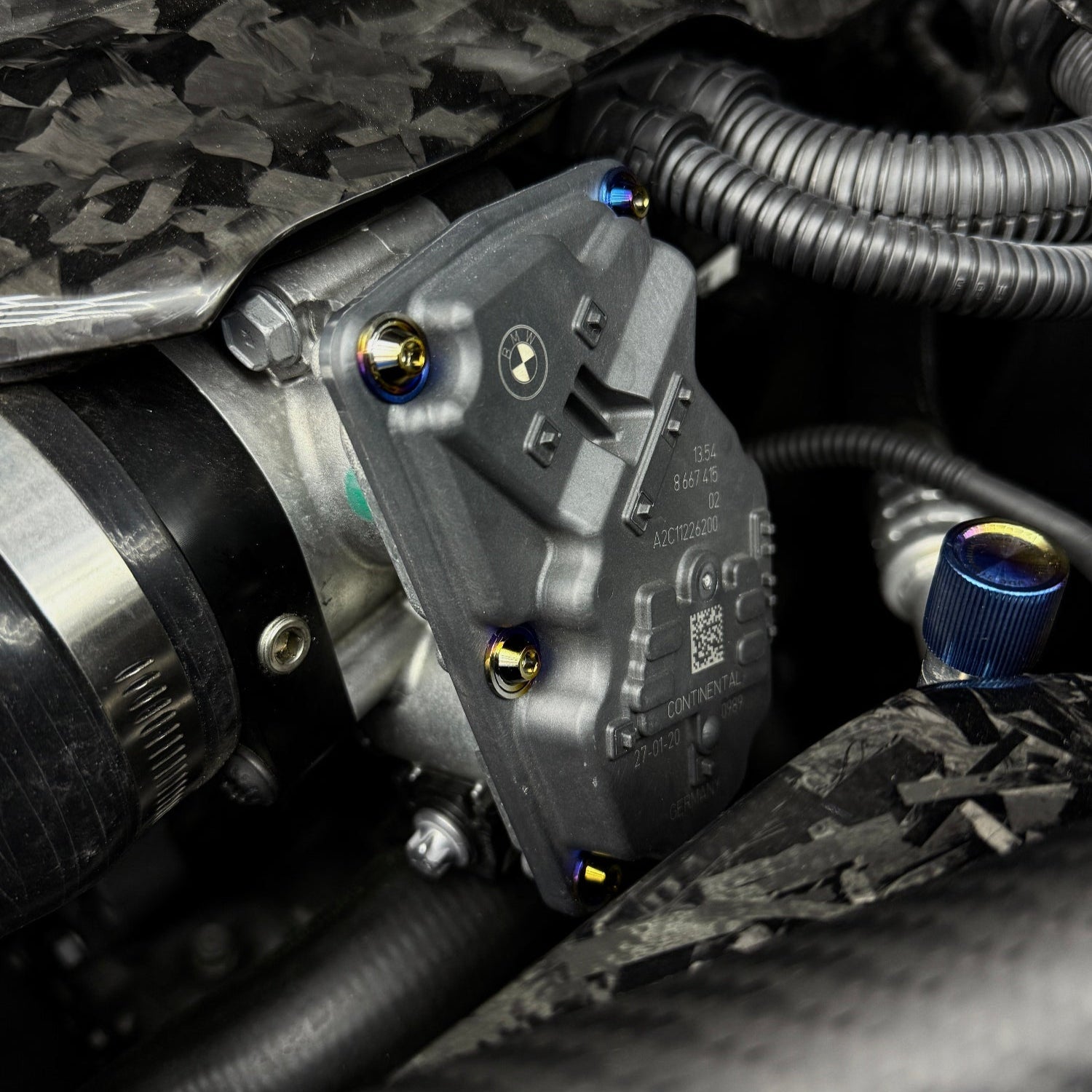 JDC Titanium Throttle Body Hardware Kit | A90 Toyota Supra | House of Apex - House of Apex