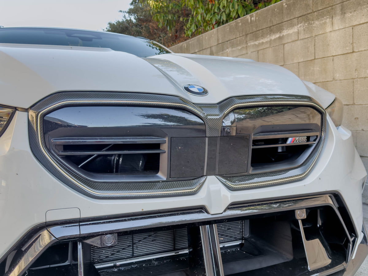 G90/G99 M5/G60 5 SERIES DRY CARBON FIBER FRONT GRILL REPLACEMENT