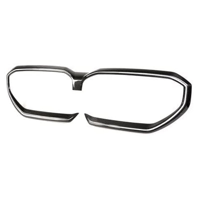 G90/G99 M5/G60 5 SERIES DRY CARBON FIBER FRONT GRILL OVERLAY TRIM