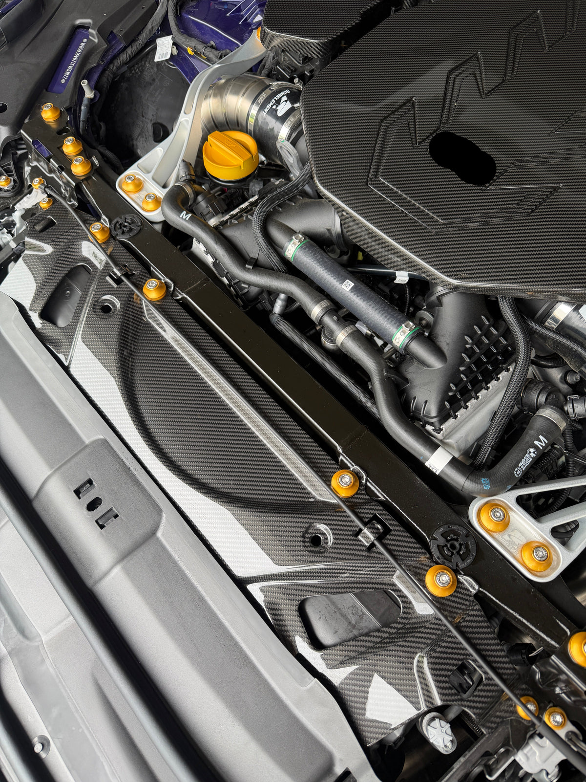 G90/G99 M5 OEM Style Dry Carbon Fiber Cooling Shroud