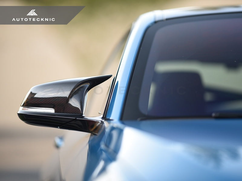 AutoTecknic Replacement Version II M-Inspired Dry Carbon Mirror Covers - F87 M2 | F30 3-Series
