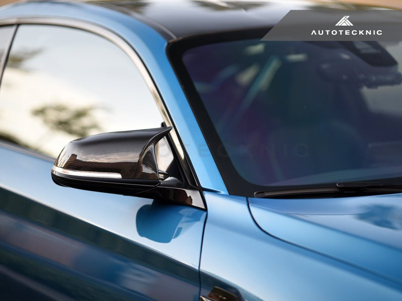 AutoTecknic Replacement Version II M-Inspired Dry Carbon Mirror Covers - F87 M2 | F30 3-Series