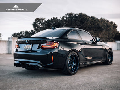 AutoTecknic Dry Carbon Fiber Competition Trunk Spoiler - F87 M2