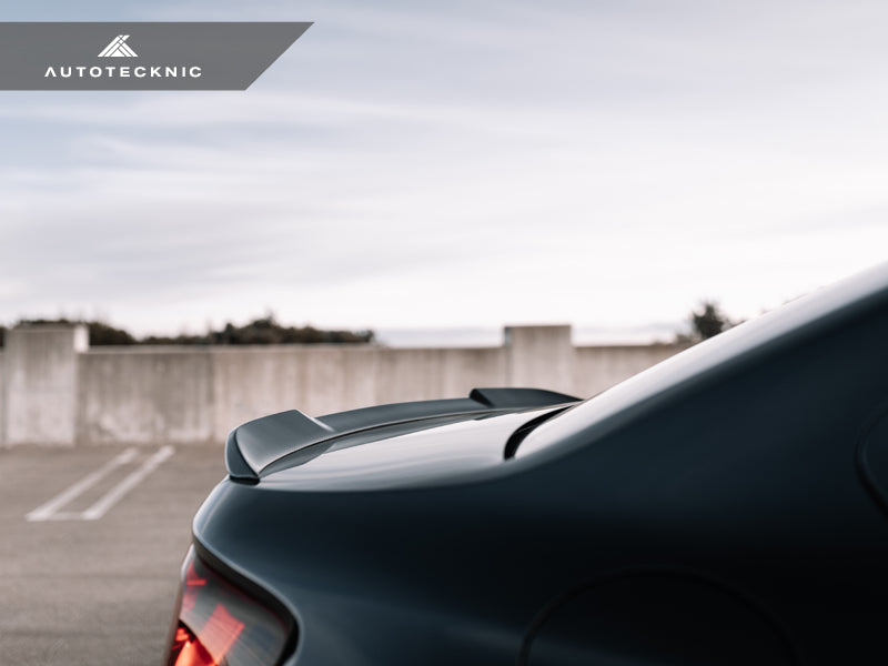 AutoTecknic Dry Carbon Fiber Competition Trunk Spoiler - F87 M2