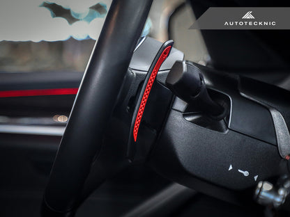 AutoTecknic Carbon Fiber Pole Position Shift Paddles - A90 Supra
