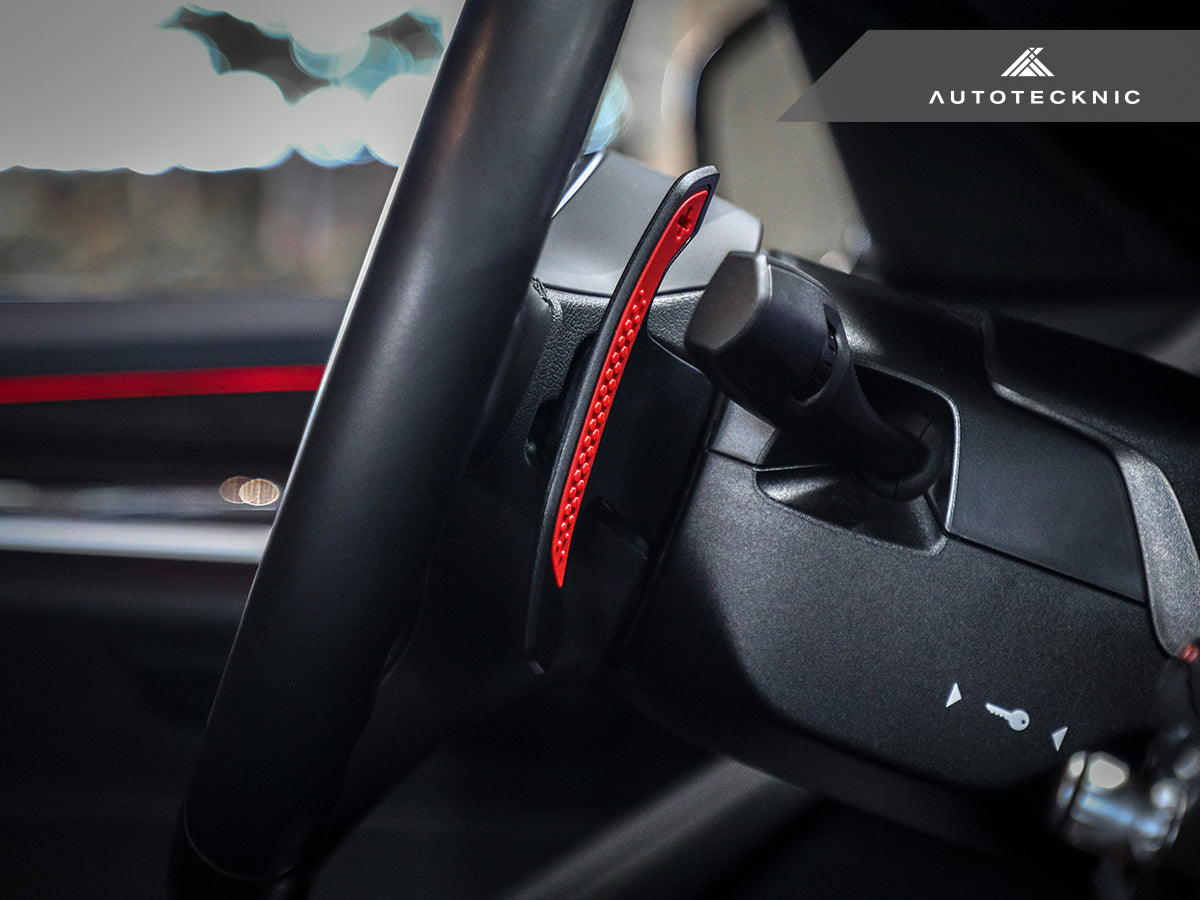 AutoTecknic Carbon Fiber Pole Position Shift Paddles - G20 3-Series