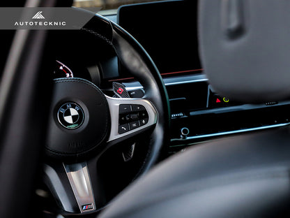 AutoTecknic Carbon Fiber Pole Position Shift Paddles - A90 Supra
