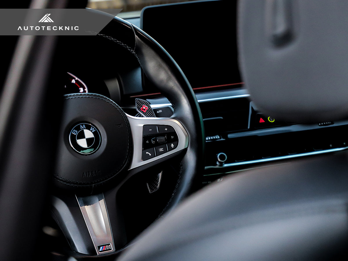 AutoTecknic Carbon Fiber Pole Position Shift Paddles - BMW F90 M5