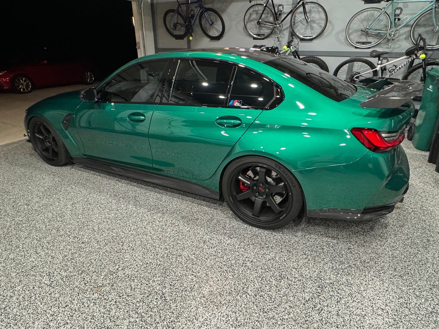 G8X Dry Carbon Fiber V2 Side Skirts