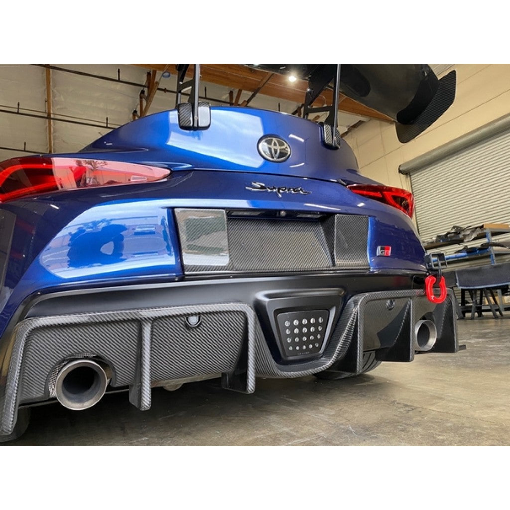 Toyota Supra A90/91 Carbon Fiber Rear Diffuser 2020-2023 | House of Apex - House of Apex