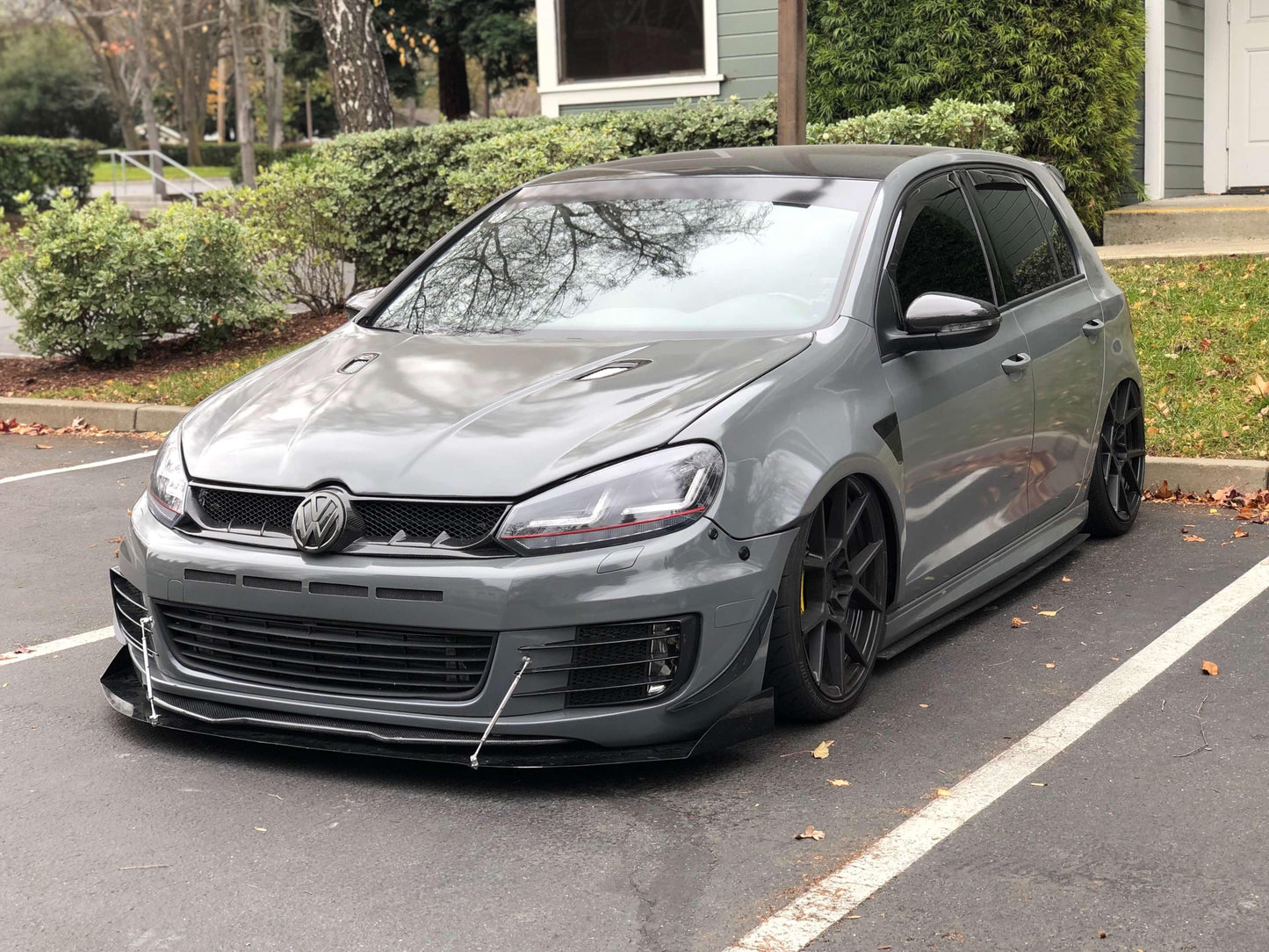 2010-2013 Volkswagen Golf GTI Splitter (MK6) V2
