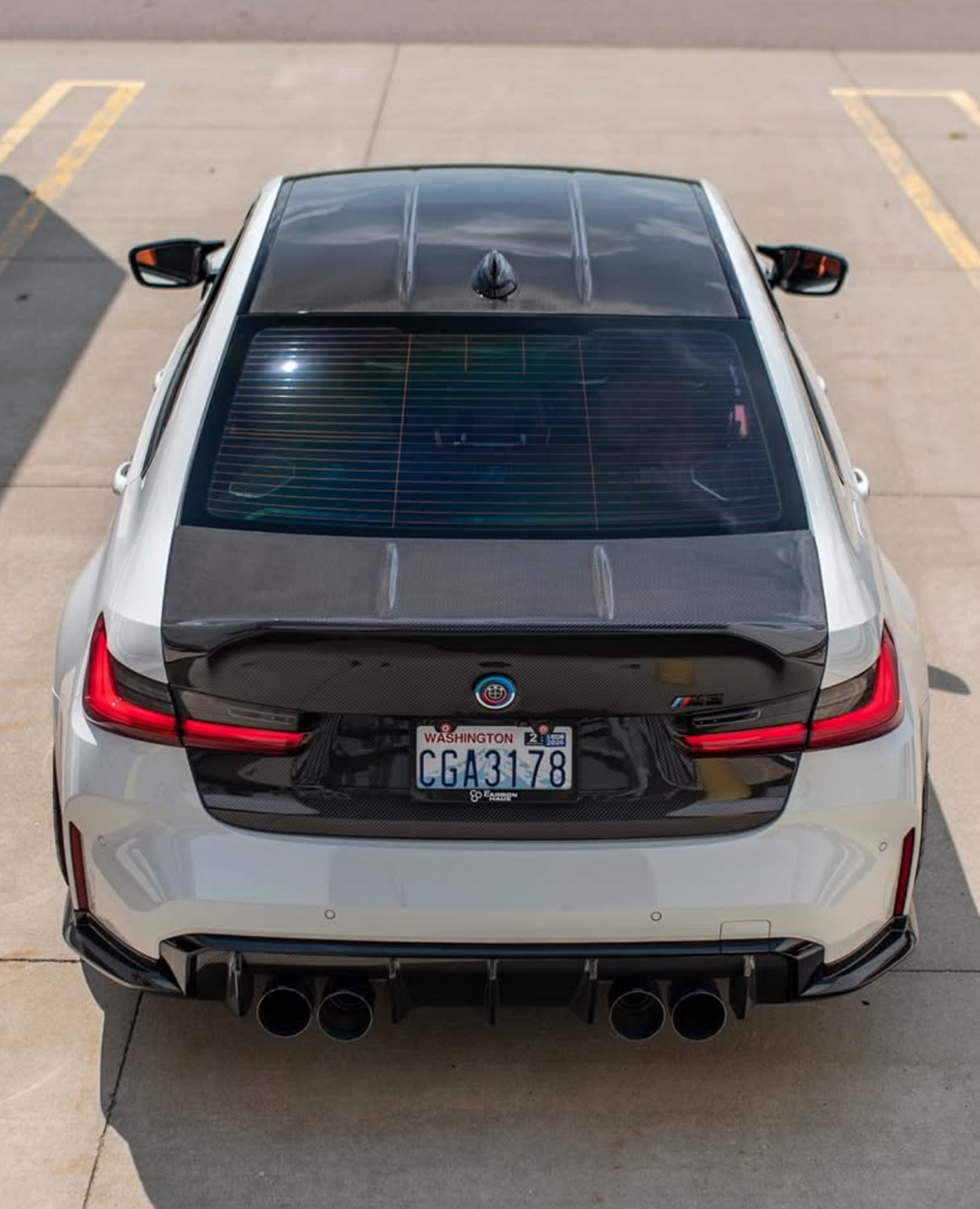 G8X Dry Carbon Fiber CSL Style Trunk