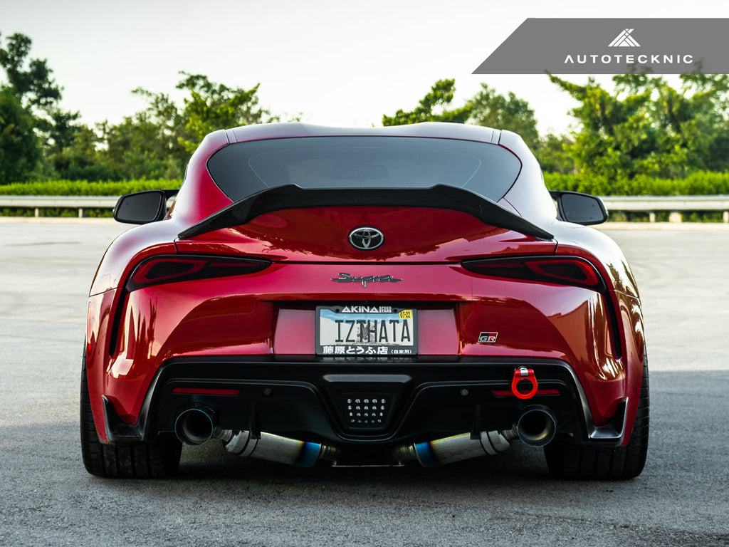 AutoTecknic Dry Carbon Competizione Trunk Spoiler - A90 Supra