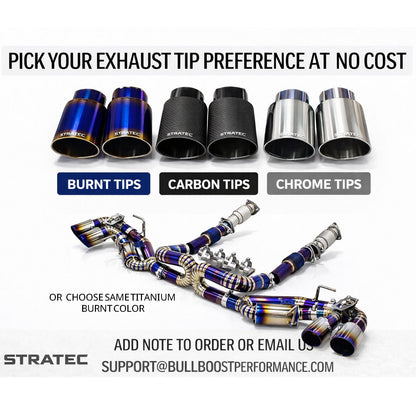 Titanium Valved Exhaust System for BMW M3 G80/ M4 G82
