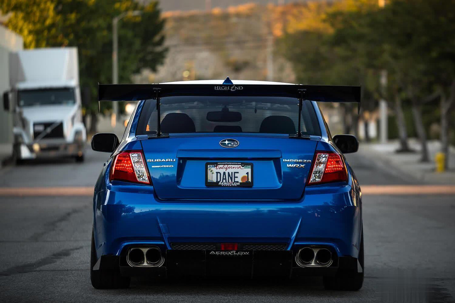 2011-2014 Subaru Wrx/Sti Rear Diffuser (Sedan) V1