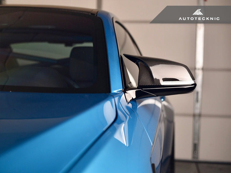 AutoTecknic Replacement Version II M-Inspired Dry Carbon Mirror Covers - F87 M2 | F30 3-Series