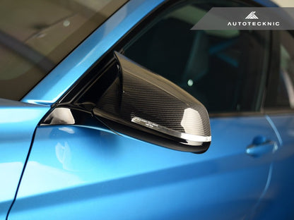 AutoTecknic Replacement Version II M-Inspired Dry Carbon Mirror Covers - F87 M2 | F30 3-Series