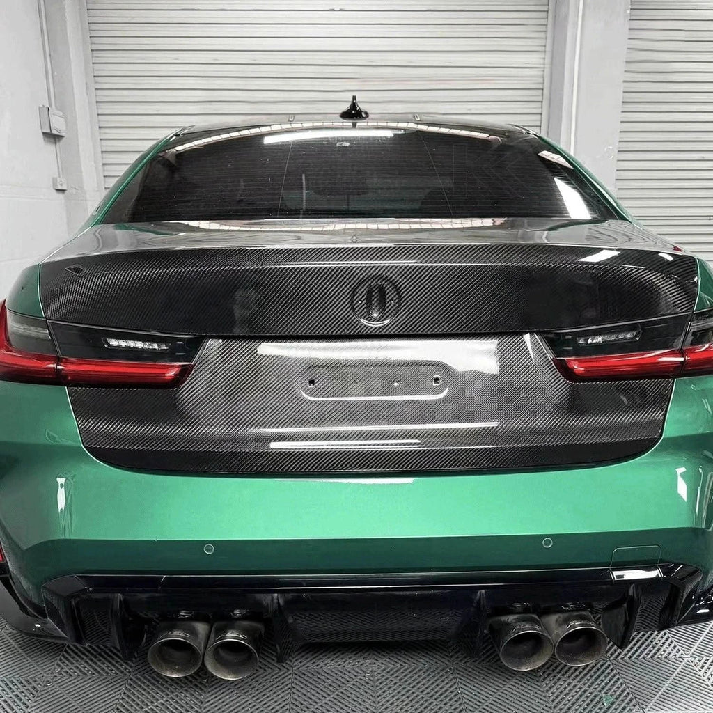 BMW 3 Series G80 M3 OEM Style Carbon Fiber Trunk (2019+)