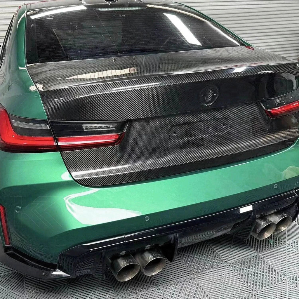 BMW 3 Series G80 M3 OEM Style Carbon Fiber Trunk (2019+)