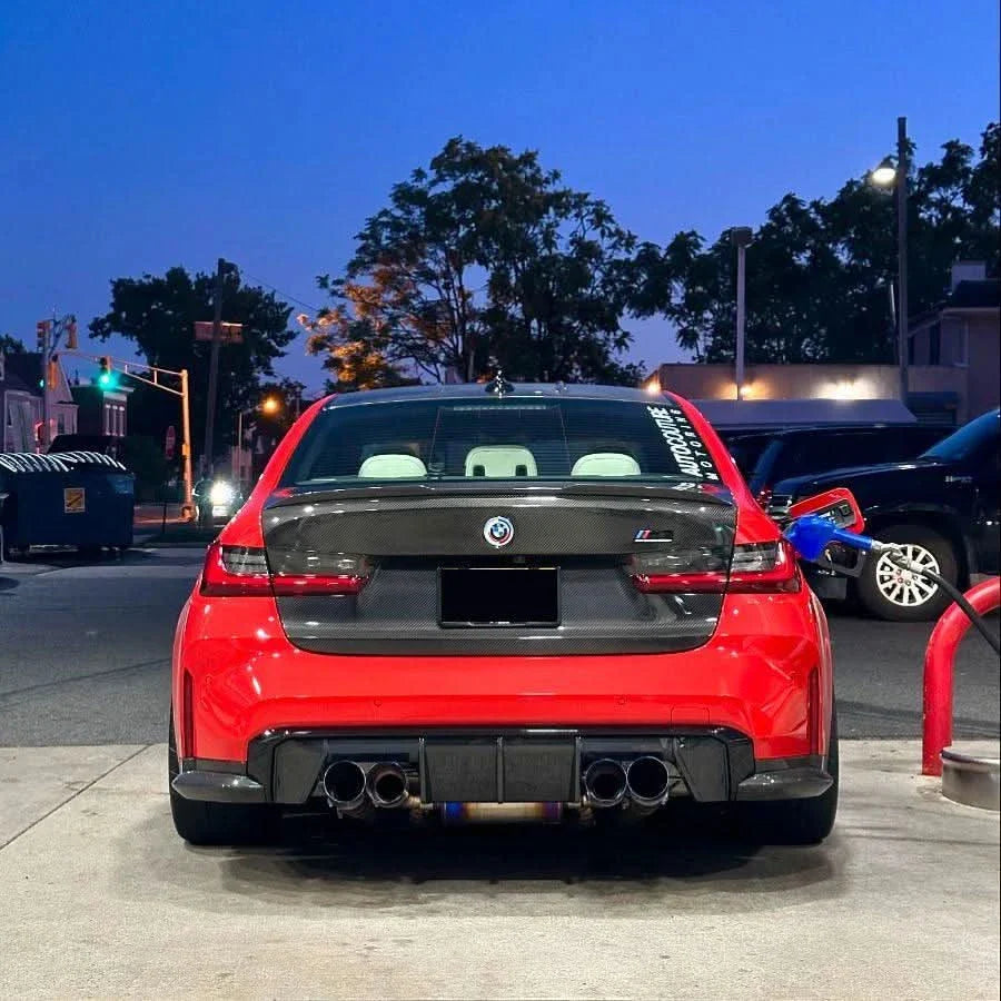 BMW 3 Series G80 M3 OEM Style Carbon Fiber Trunk (2019+)