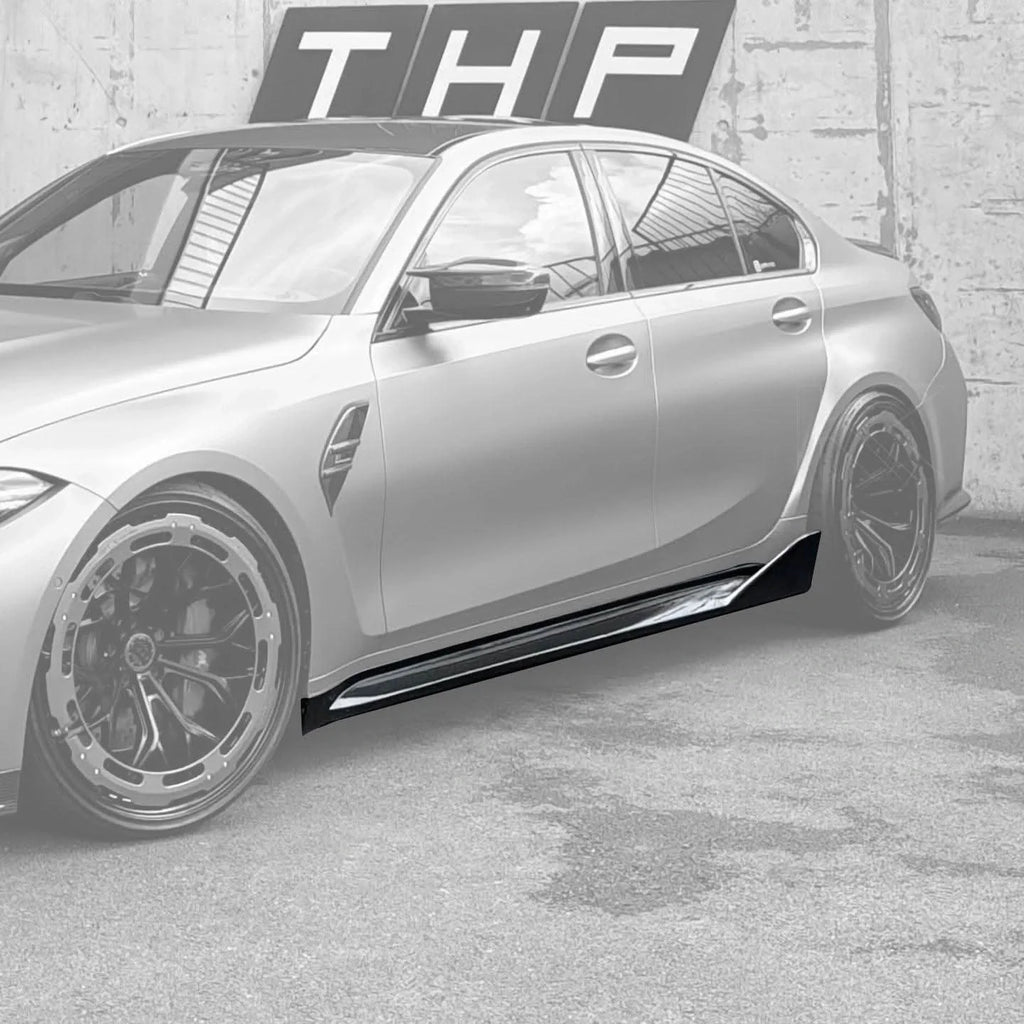 BMW 3/4 Series G80 G81 G82 G83 MP Style Carbon Fiber Side Skirts (2019 - 2024)