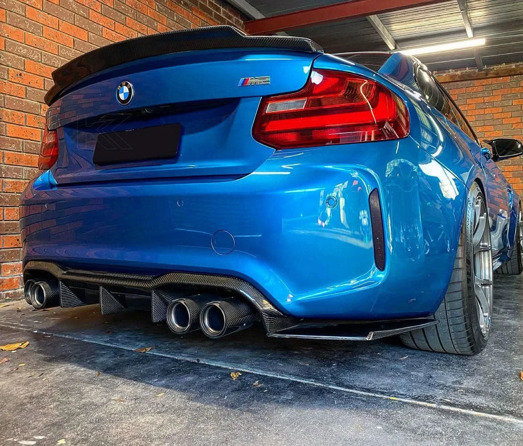 BMW M2 F87 MTC Design Carbon Fiber Diffuser (2014 - 2021)